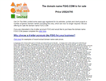 Tablet Screenshot of fgig.com